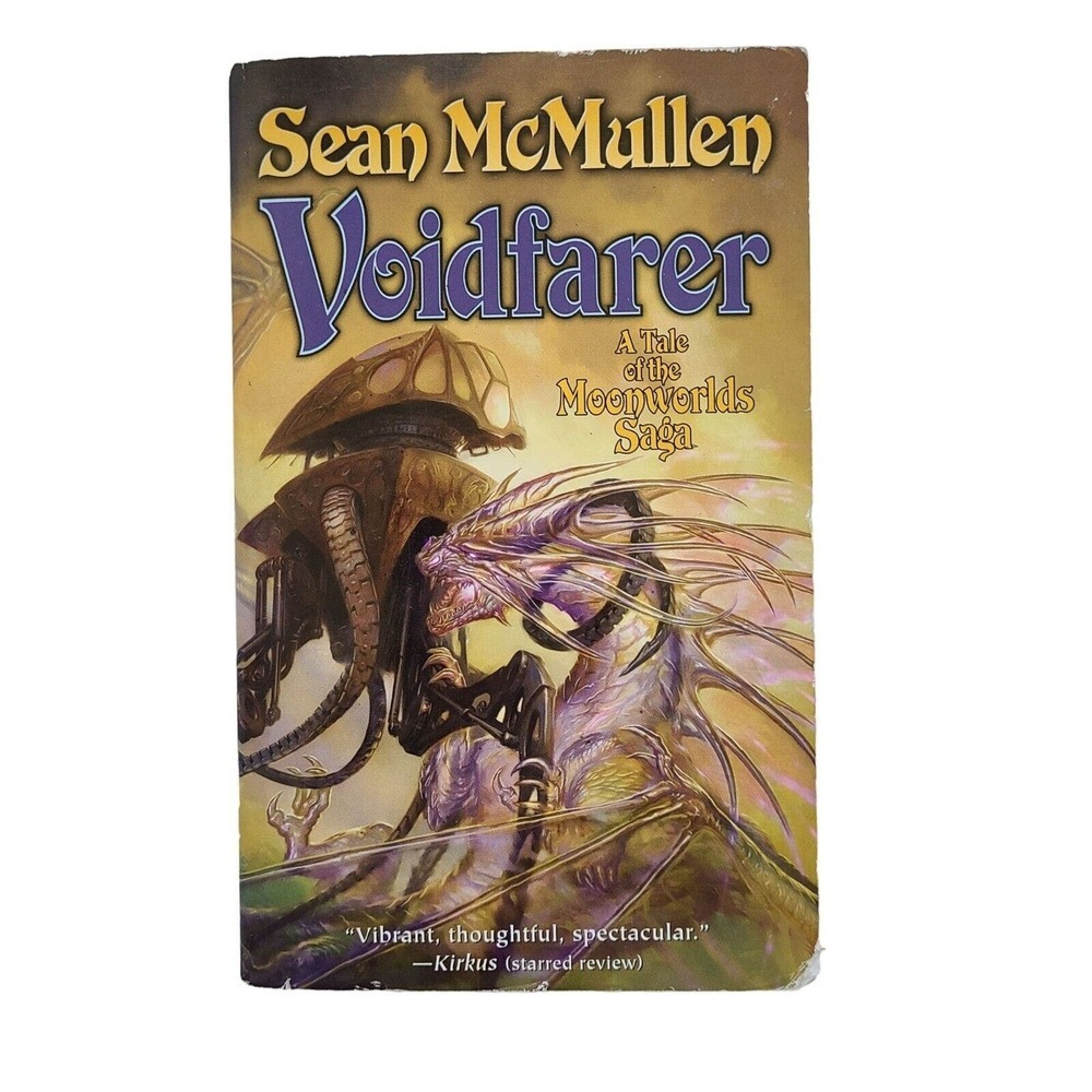 5/$15 Book Voidfarer Sean McMullen MM Tor 1999 Fantasy Moonworlds Saga 3 Scifi